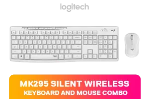 Logitech MK295 Silent Wireless Combo - OFF WHITE